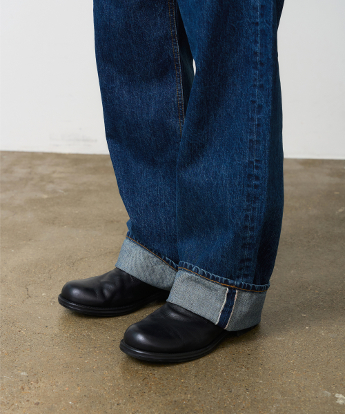 DENMADE(デンメイド)の「DEN0962 セルビッジディープフェード(ワイドフィット)(デニムパンツ・メンズ・その他・S/M/L/XL)」の4枚目の写真