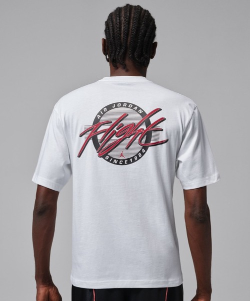 JORDAN BRAND(ジョーダンブランド)の「JORDAN BRAND M J FLT SS CREW / ジョーダン ブランド FLT S/S クルー / NIKE【SP】(Tシャツ/カットソー・メンズ・ホワイト・S/M/L/XL/XXL)」の4枚目の写真