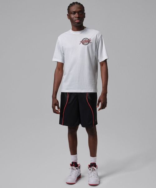 JORDAN BRAND(ジョーダンブランド)の「JORDAN BRAND M J FLT SS CREW / ジョーダン ブランド FLT S/S クルー / NIKE【SP】(Tシャツ/カットソー・メンズ・ホワイト・S/M/L/XL/XXL)」の5枚目の写真