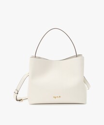 レザー 2way ミディアム トートバッグ "Christelle" ABS01-01