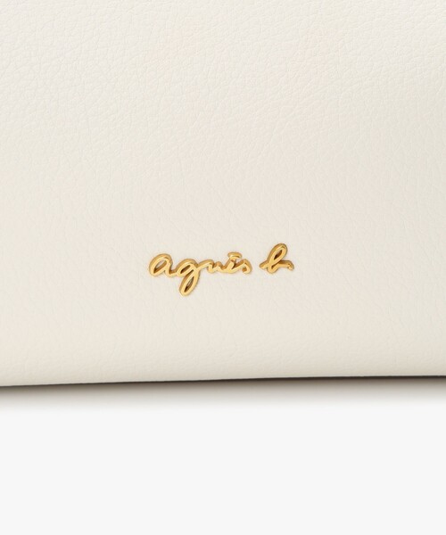 agnes b.(アニエスベー)の「レザー 2way ミディアム トートバッグ "Christelle" ABS01-01(トートバッグ・レディース・ホワイト系その他・FREE)」の5枚目の写真