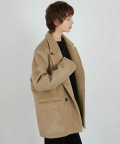 mideal ツイードオーバージャケット design tweed over jacket / デザインツイードオーバージャケット
