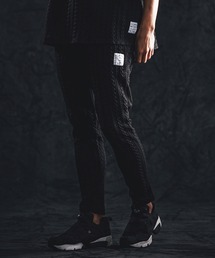 mp14490-cable knit jacquard pants イージーパンツ(WR26S-12)