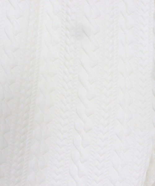 wjk reluxe（ダブルジェーケーリラックス）の「mp14490-cable knit jacquard pants イージーパンツ(WR26S-12)（その他パンツ・メンズ・トップグレー/ブラック/ホワイト・L/M/S）」の6枚目の写真