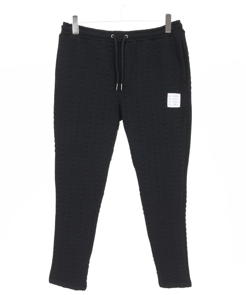 wjk reluxe（ダブルジェーケーリラックス）の「mp14490-cable knit jacquard pants イージーパンツ(WR26S-12)（その他パンツ・メンズ・トップグレー/ブラック/ホワイト・L/M/S）」の7枚目の写真