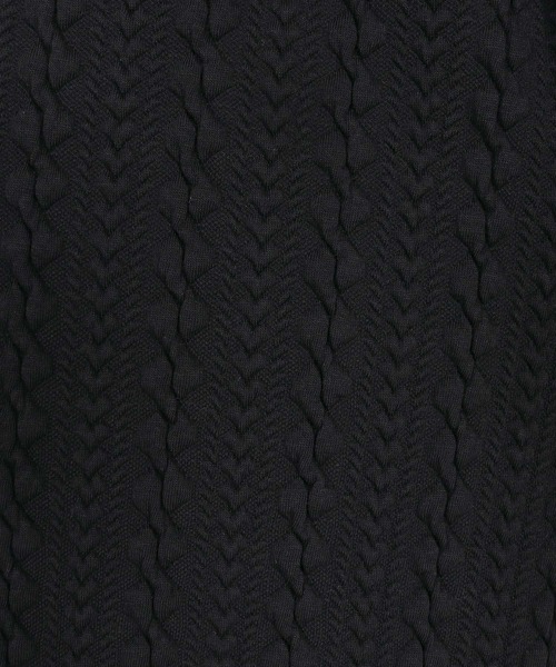 wjk reluxe（ダブルジェーケーリラックス）の「mp14490-cable knit jacquard pants イージーパンツ(WR26S-12)（その他パンツ・メンズ・トップグレー/ブラック/ホワイト・L/M/S）」の8枚目の写真