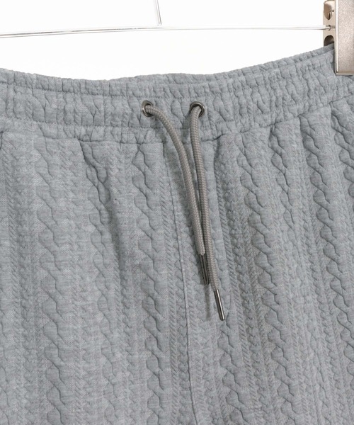 wjk reluxe（ダブルジェーケーリラックス）の「mp14490-cable knit jacquard pants イージーパンツ(WR26S-12)（その他パンツ・メンズ・トップグレー/ブラック/ホワイト・L/M/S）」の11枚目の写真