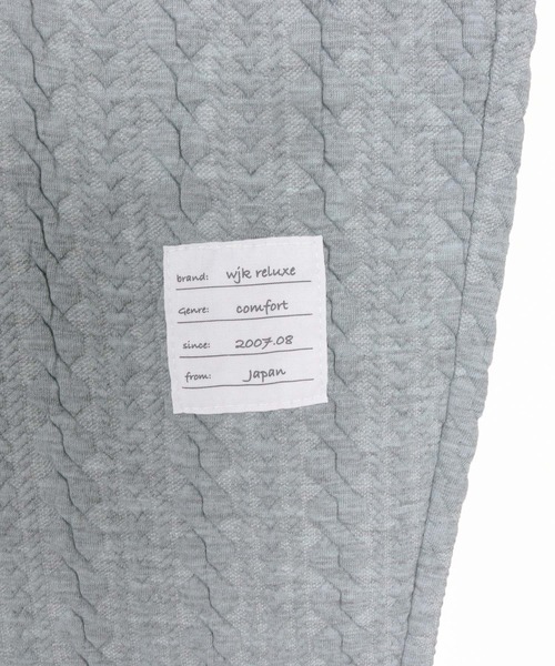 wjk reluxe（ダブルジェーケーリラックス）の「mp14490-cable knit jacquard pants イージーパンツ(WR26S-12)（その他パンツ・メンズ・トップグレー/ブラック/ホワイト・L/M/S）」の13枚目の写真