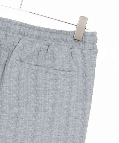wjk reluxe（ダブルジェーケーリラックス）の「mp14490-cable knit jacquard pants イージーパンツ(WR26S-12)（その他パンツ・メンズ・トップグレー/ブラック/ホワイト・L/M/S）」の15枚目の写真