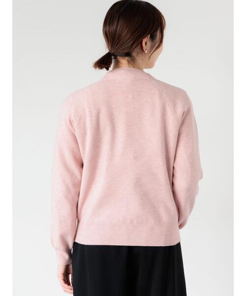 Te chichi TERRASSE（テチチテラス）の「もちもちミラノリブハイネックニット（ニット/セーター・レディース・ベージュ/ミント/ピンク/グレー/ブラック・F）」の13枚目の写真