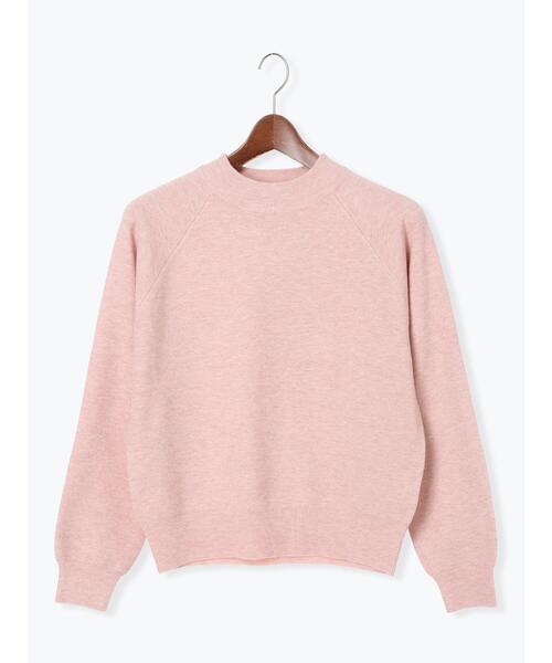 Te chichi TERRASSE（テチチテラス）の「もちもちミラノリブハイネックニット（ニット/セーター・レディース・ベージュ/ミント/ピンク/グレー/ブラック・F）」の18枚目の写真