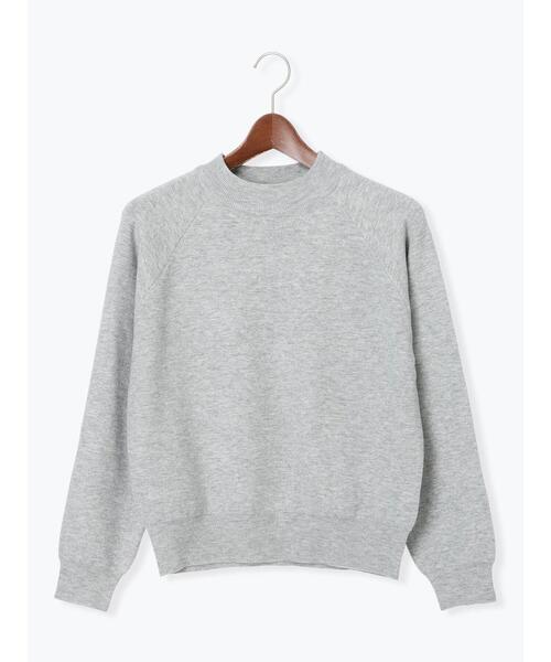 Te chichi TERRASSE（テチチテラス）の「もちもちミラノリブハイネックニット（ニット/セーター・レディース・ベージュ/ミント/ピンク/グレー/ブラック・F）」の19枚目の写真