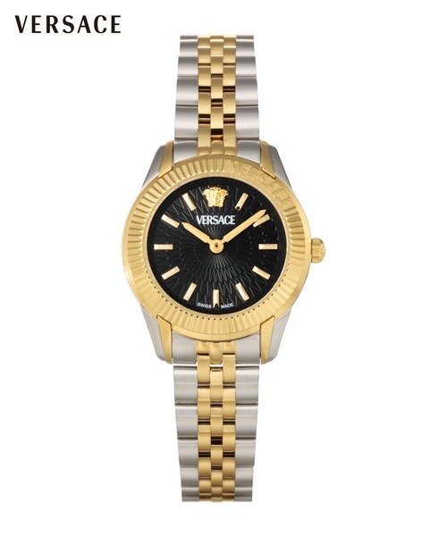 VERSACE(ヴェルサーチ)の「VERSACE/ヴェルサーチェ GRECA TIME LADY 腕時計 VS-VE9CA1125 レディース(アナログ腕時計・レディース・ブラック・FREE)」の1枚目の写真