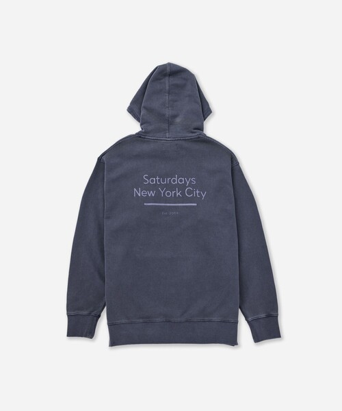 Saturdays NYC（サタデーズ ニューヨークシティ ）の「Ditch Standard Hoodie（パーカー・メンズ・ブラック/ネイビー/グリーン・S/L/M）」の3枚目の写真