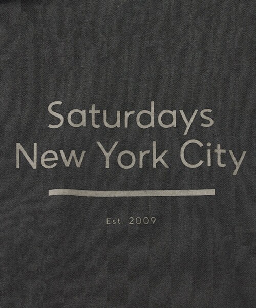 Saturdays NYC（サタデーズ ニューヨークシティ ）の「Ditch Standard Hoodie（パーカー・メンズ・ブラック/ネイビー/グリーン・S/L/M）」の5枚目の写真