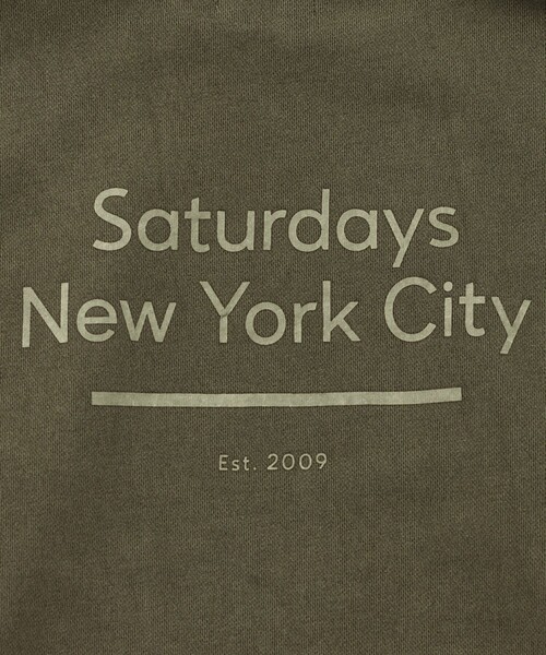 Saturdays NYC（サタデーズ ニューヨークシティ ）の「Ditch Standard Hoodie（パーカー・メンズ・ブラック/ネイビー/グリーン・S/L/M）」の4枚目の写真