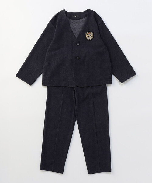 COMME CA ISM(コムサイズム)の「【雑誌掲載商品】ノーカラージャケットセットアップスーツ(110-130cm)(スーツセット・キッズ・ネイビー・130cm/120cm/110cm)」の7枚目の写真