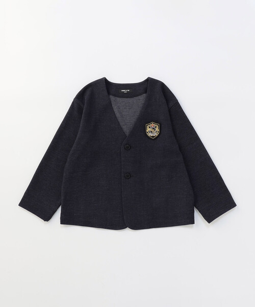 COMME CA ISM(コムサイズム)の「【雑誌掲載商品】ノーカラージャケットセットアップスーツ(110-130cm)(スーツセット・キッズ・ネイビー・130cm/120cm/110cm)」の8枚目の写真