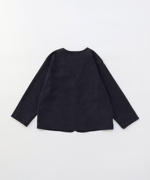 COMME CA ISM(コムサイズム)の「【雑誌掲載商品】ノーカラージャケットセットアップスーツ(110-130cm)(スーツセット・キッズ・ネイビー・130cm/120cm/110cm)」の9枚目の写真
