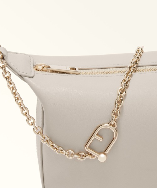 FURLA(フルラ)の「フルラ ヌヴォラ ミニクロスボディバッグ(ショルダーバッグ・レディース・ライトオリーブ/ライトブルー/ライトベージュ・ONE SIZE)」の5枚目の写真
