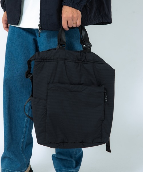 EKAL（エカル）の「Pertex バックパック（バックパック/リュック・メンズ・ブラック/グレー・ONE）」の3枚目の写真