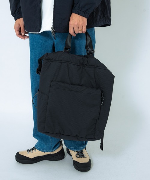 EKAL（エカル）の「Pertex バックパック（バックパック/リュック・メンズ・ブラック/グレー・ONE）」の4枚目の写真