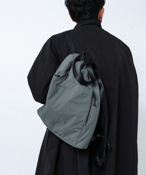EKAL（エカル）の「Pertex バックパック（バックパック/リュック・メンズ・ブラック/グレー・ONE）」の6枚目の写真