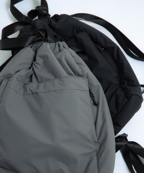 EKAL（エカル）の「Pertex バックパック（バックパック/リュック・メンズ・ブラック/グレー・ONE）」の11枚目の写真