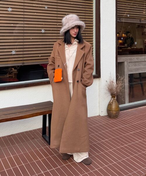320SHOWROOM（320ショールーム）の「Open collar Ribbed Cardigan Beige（カーディガン/ボレロ・レディース・その他・FREE）」の7枚目の写真