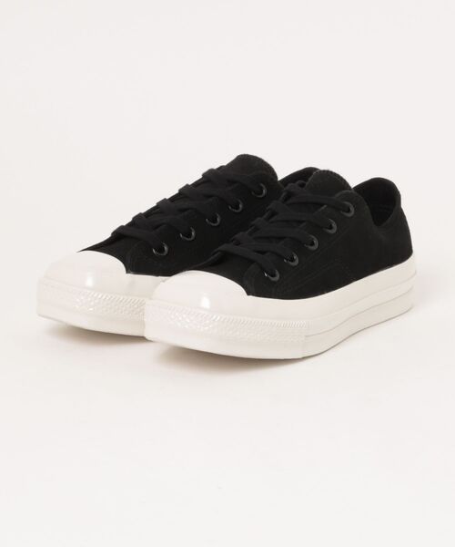 CONVERSE(コンバース)の「【CONVERSE】コンバース ALL STAR SQUARETOE SU OX(オールスター スクエアトゥ SU OX)(スニーカー・レディース・ブラック/ホワイト系その他・4/4.5/5/5.5)」の2枚目の写真