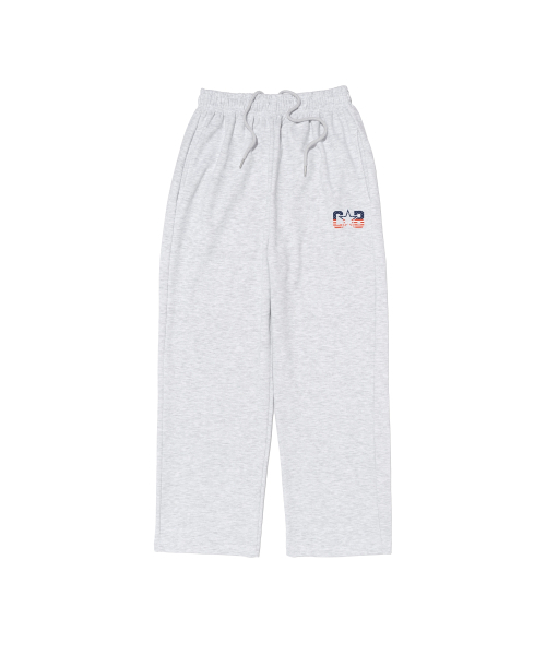 CARGOBROS(カーゴブロス)の「アメリカンロゴスウェットパンツ(ライトグレー)(スウェットパンツ・メンズ・その他・M/L)」の1枚目の写真