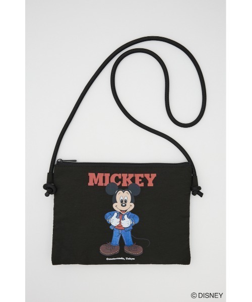 Disney SERIES CREATED by MUS(ディズニーシリーズクリエイテッドバイエムユーエス)の「MD OMTSD SACOSH バッグ / MICKEY(ショルダーバッグ・レディース・ブラック/レッド・FREE)」の3枚目の写真