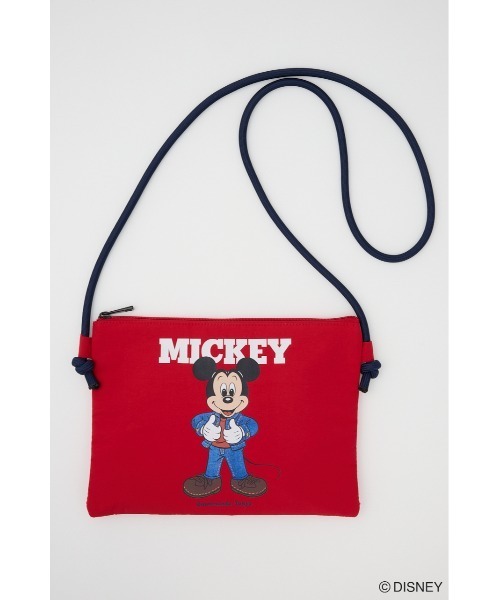 Disney SERIES CREATED by MUS(ディズニーシリーズクリエイテッドバイエムユーエス)の「MD OMTSD SACOSH バッグ / MICKEY(ショルダーバッグ・レディース・ブラック/レッド・FREE)」の13枚目の写真