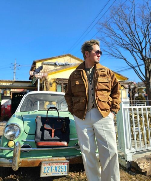 VDR（ブイディアール）の「HENLY NECK T-SHIRT [Army Olive]（Tシャツ/カットソー・メンズ・その他・M/L/XL）」の8枚目の写真
