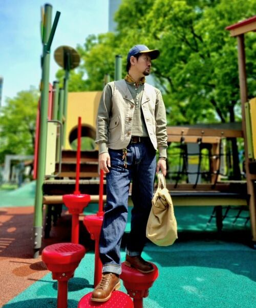 VDR（ブイディアール）の「HENLY NECK T-SHIRT [Army Olive]（Tシャツ/カットソー・メンズ・その他・M/L/XL）」の10枚目の写真