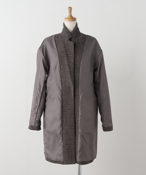 B.C STOCK（ベーセーストック）の「ウール混チェスターコート（チェスターコート・レディース・ブラック/ベージュ/チョコ・FREE）」の8枚目の写真