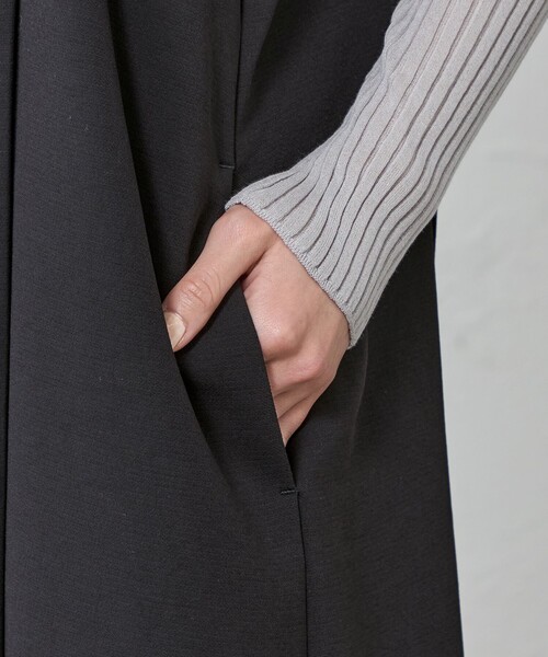 CAST:（キャストコロン）の「【着回し抜群】アシンメトリージャンパースカート（ジャンパースカート・レディース・ブラック/ブラウン系その他5・M/S）」の10枚目の写真