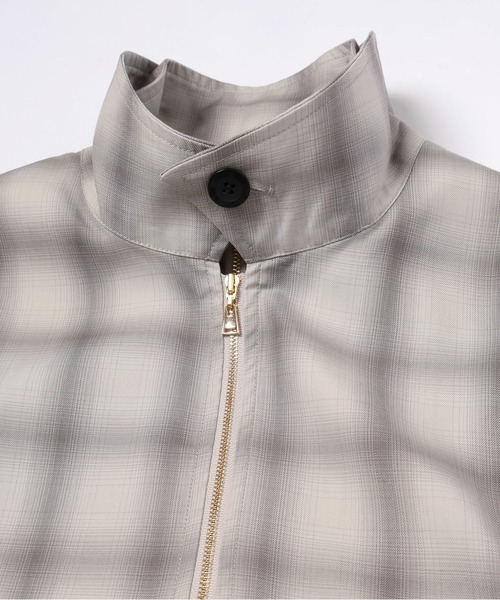 CULLNI(クルニ)の「Ombre Check Half Zip Layerd Collar Pullover(シャツ/ブラウス・メンズ・ブラック/グレー・0/1/2)」の8枚目の写真