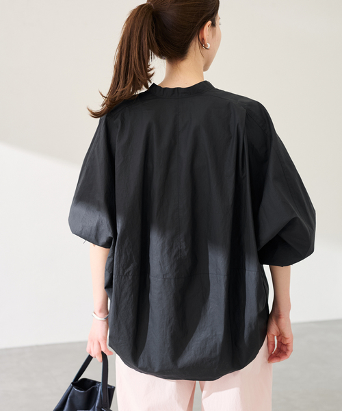 FRAMeWORK(フレームワーク)の「≪追加≫タイプライターコクーンブラウス(シャツ/ブラウス・レディース・ホワイト/ブルー/ブラック・FREE)」の21枚目の写真