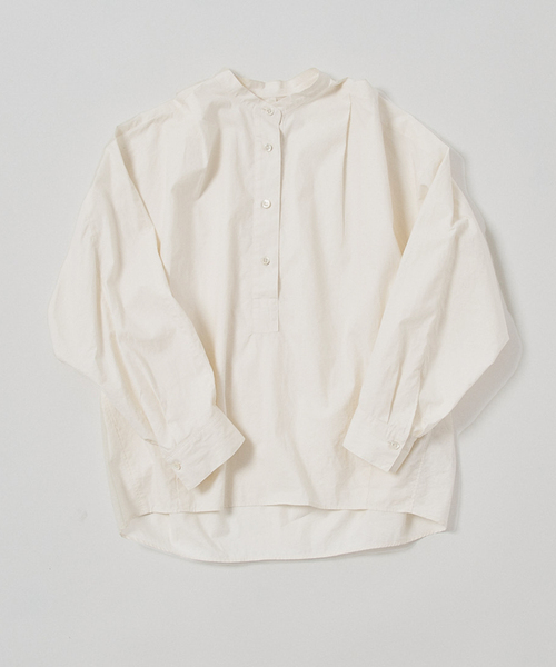 FRAMeWORK(フレームワーク)の「≪追加≫タイプライターコクーンブラウス(シャツ/ブラウス・レディース・ホワイト/ブルー/ブラック・FREE)」の8枚目の写真