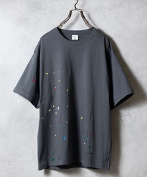 NUMBER (N)INE（ナンバーナイン）の「HAND PAINTED BASIC HEM PRINTED T-SHIRT / ハンドペイント ベーシック ワンポイント ロゴプリント Tシャツ（Tシャツ/カットソー）」