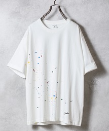NUMBER (N)INE（ナンバーナイン）の「HAND PAINTED BASIC HEM PRINTED T-SHIRT / ハンドペイント ベーシック ワンポイント ロゴプリント Tシャツ（Tシャツ/カットソー）」