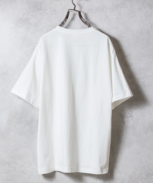 NUMBER (N)INE（ナンバーナイン）の「HAND PAINTED BASIC HEM PRINTED T-SHIRT / ハンドペイント ベーシック ワンポイント ロゴプリント Tシャツ（Tシャツ/カットソー・メンズ・ホワイト/グレー系その他2/ホワイト系その他2/グレー/ブラック/ブラック系その他2・M/L/XL）」の21枚目の写真