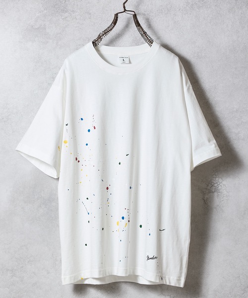 NUMBER (N)INE（ナンバーナイン）の「HAND PAINTED BASIC HEM PRINTED T-SHIRT / ハンドペイント ベーシック ワンポイント ロゴプリント Tシャツ（Tシャツ/カットソー・メンズ・ホワイト/グレー系その他2/ホワイト系その他2/グレー/ブラック/ブラック系その他2・M/L/XL）」の13枚目の写真