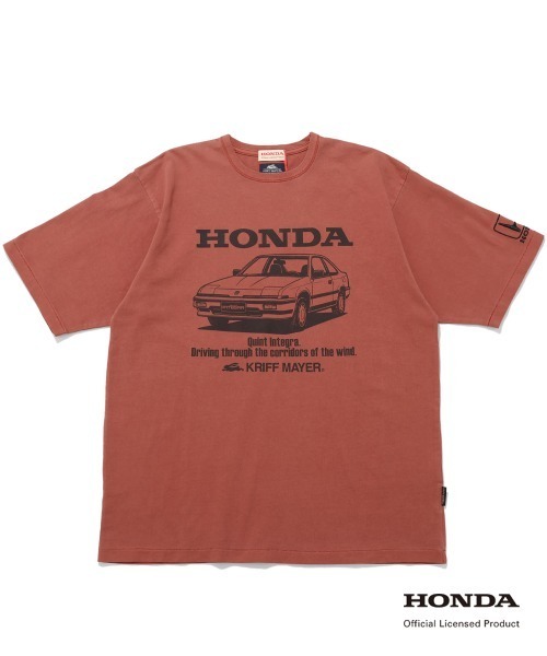 KRIFF MAYER(クリフメイヤー)の「HONDAコラボT(インテグラ)(Tシャツ/カットソー・メンズ・ブルー/ナチュラル/チャコール/グリーン/レッド・MEDIUM/X-LARGE/LARGE)」の5枚目の写真