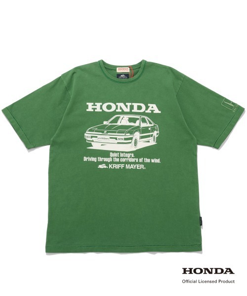 KRIFF MAYER(クリフメイヤー)の「HONDAコラボT(インテグラ)(Tシャツ/カットソー・メンズ・ブルー/ナチュラル/チャコール/グリーン/レッド・MEDIUM/X-LARGE/LARGE)」の6枚目の写真