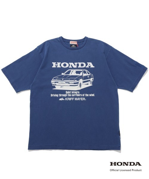 KRIFF MAYER(クリフメイヤー)の「HONDAコラボT(インテグラ)(Tシャツ/カットソー・メンズ・ブルー/ナチュラル/チャコール/グリーン/レッド・MEDIUM/X-LARGE/LARGE)」の7枚目の写真