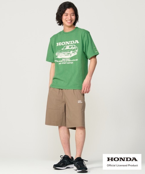 KRIFF MAYER(クリフメイヤー)の「HONDAコラボT(インテグラ)(Tシャツ/カットソー・メンズ・ブルー/ナチュラル/チャコール/グリーン/レッド・MEDIUM/X-LARGE/LARGE)」の21枚目の写真