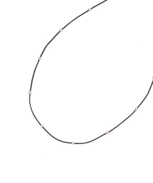 ROSE BUD（ローズバッド）の「CORD NECKLACE（ネックレス・レディース・シルバー/ゴールド・ONE SIZE）」の10枚目の写真