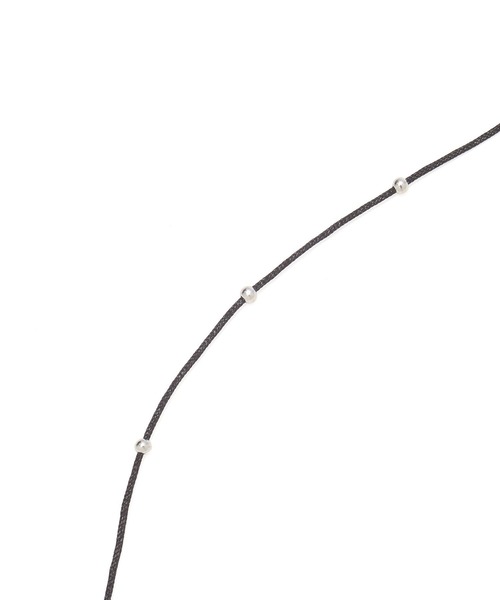 ROSE BUD（ローズバッド）の「CORD NECKLACE（ネックレス・レディース・シルバー/ゴールド・ONE SIZE）」の11枚目の写真